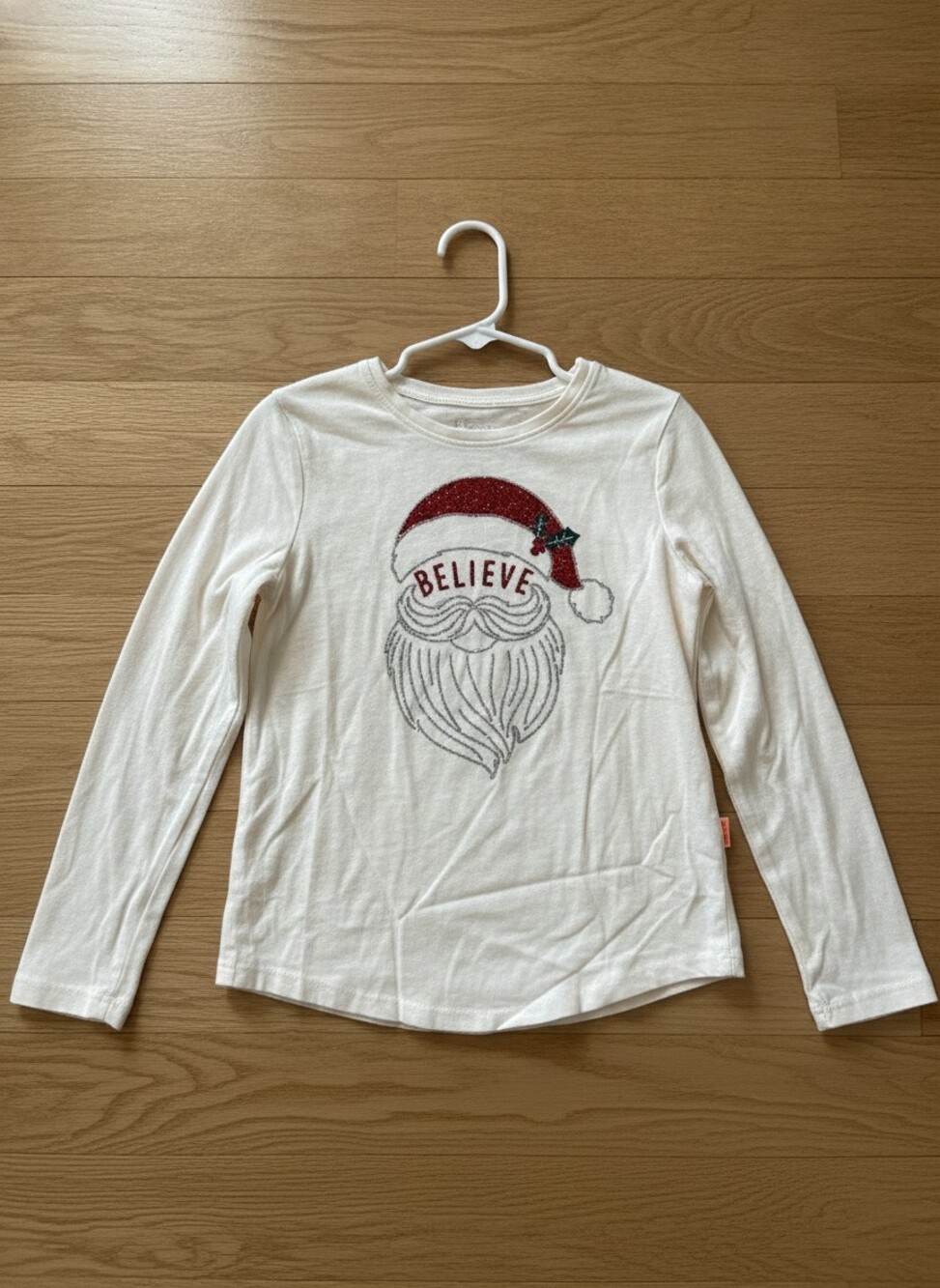 Jumping Beans NWT Santa Believe Tee Size 5